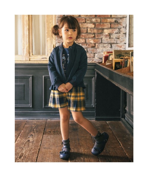 BeBe（ベベ）の「BeBe/ミニウラゲガールプリントトレーナー(90~150cm)（スウェット・キッズ・ベージュ/ネイビー・150/120/130/110/100/90/140）」の22枚目の写真