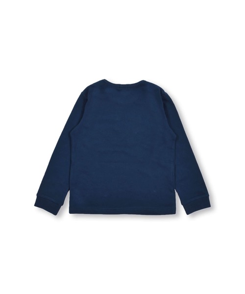 BeBe（ベベ）の「BeBe/ミニウラゲガールプリントトレーナー(90~150cm)（スウェット・キッズ・ベージュ/ネイビー・150/120/130/110/100/90/140）」の18枚目の写真