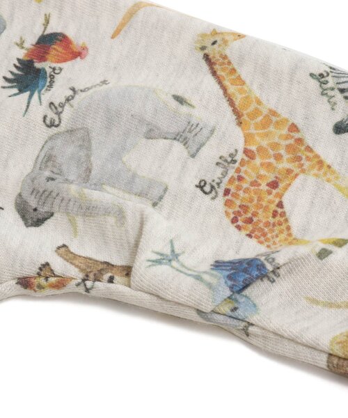 BIT'Z(ビッツ)の「4色2柄総柄トレーナー(スウェット・キッズ・キナリ/ベージュ/グレー/カーキ・100/120/95/90/110/80)」の15枚目の写真