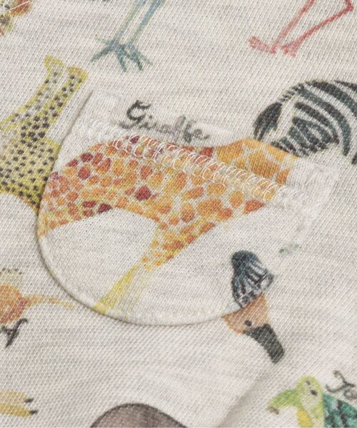 BIT'Z(ビッツ)の「4色2柄総柄トレーナー(スウェット・キッズ・キナリ/ベージュ/グレー/カーキ・100/120/95/90/110/80)」の8枚目の写真