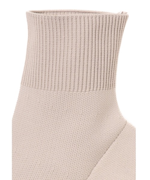 R&E（アールアンドイー）の「【22AW新作】【R&E】ソックスショートブーツ（ブーツ・レディース・ブラック/アイボリー・23.5cm/24.5cm/22.0cm/23.0cm/24.0cm/22.5cm）」の16枚目の写真