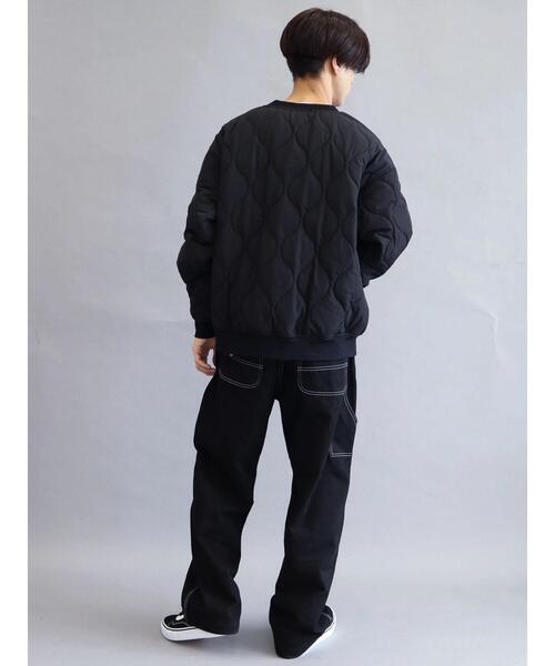 CRAFT STANDARD BOUTIQUE(クラフトスタンダードブティック)の「キルティングビッグプルオーバー(Tシャツ/カットソー・メンズ・カーキ/ブラック・M/L)」の10枚目の写真