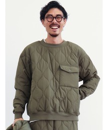 キルティングビッグプルオーバー