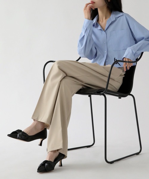 パンツ house on the hill UNE MANSION スラックス パンツ 「低身長 / 高身長用 サイズ＆丈