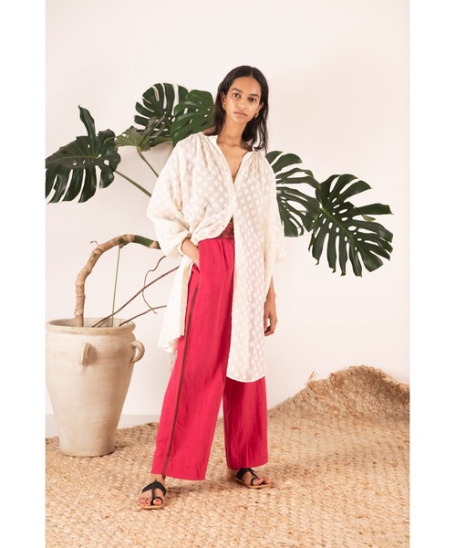 sara mallika（サラ マリカ）の「JACQUARD SHIRTS DRESS
