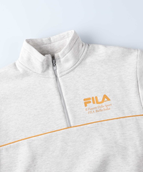 FILA(フィラ)の「【FILA】パイピングスウェット(スウェット・レディース・オフホワイト/グレー/ブラック・M/L)」の8枚目の写真