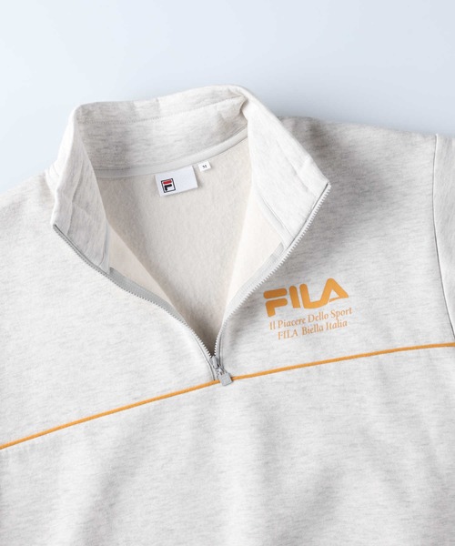 FILA(フィラ)の「【FILA】パイピングスウェット(スウェット・レディース・オフホワイト/グレー/ブラック・M/L)」の9枚目の写真