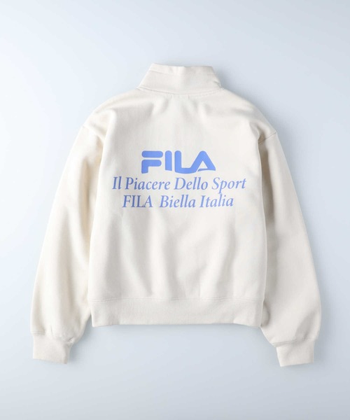 FILA(フィラ)の「【FILA】パイピングスウェット(スウェット・レディース・オフホワイト/グレー/ブラック・M/L)」の4枚目の写真