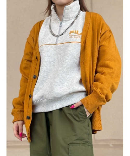 FILA(フィラ)の「【FILA】パイピングスウェット(スウェット・レディース・オフホワイト/グレー/ブラック・M/L)」の19枚目の写真