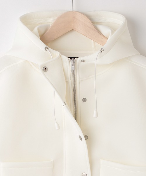 LOVETOXIC（ラブトキシック）の「ダンボールジャケット（ノーカラージャケット・キッズ・ブラック/ブラウン/アイボリー・L/S/M）」の8枚目の写真