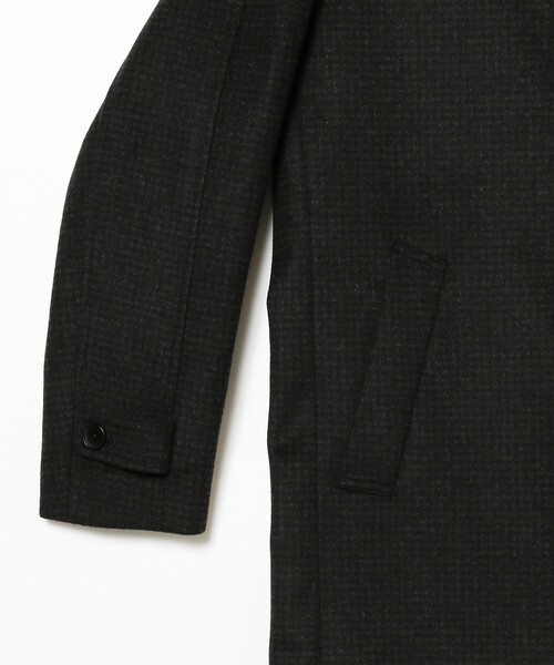 B:MING by BEAMS(ビーミングバイビームス)の「B:MING by BEAMS / 防風 タスマニアウール ブレンド メルトン スタンドカラーコート 22AW(チェスターコート・メンズ・チャコールグレー/ネイビー・MEDIUM/LARGE/X-LARGE/SMALL)」の14枚目の写真