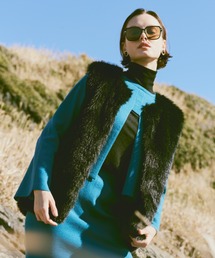 fake fur vest/フェイクファーベスト