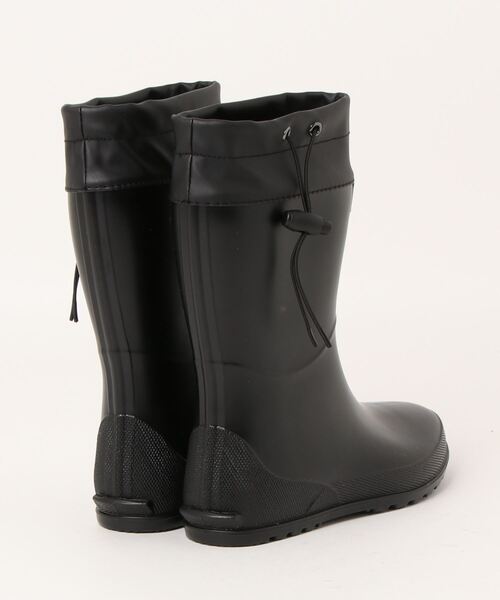 EDWIN（エドウィン）の「【防水】EDWIN ミドル丈レインブーツ（レインシューズ・レディース・グレー/ブラック/ダークブラウン・M/L/LL/S）」の5枚目の写真