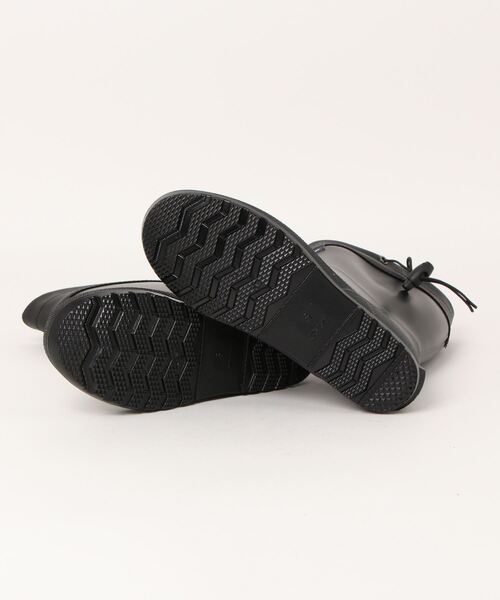 EDWIN（エドウィン）の「【防水】EDWIN ミドル丈レインブーツ（レインシューズ・レディース・グレー/ブラック/ダークブラウン・M/L/LL/S）」の4枚目の写真