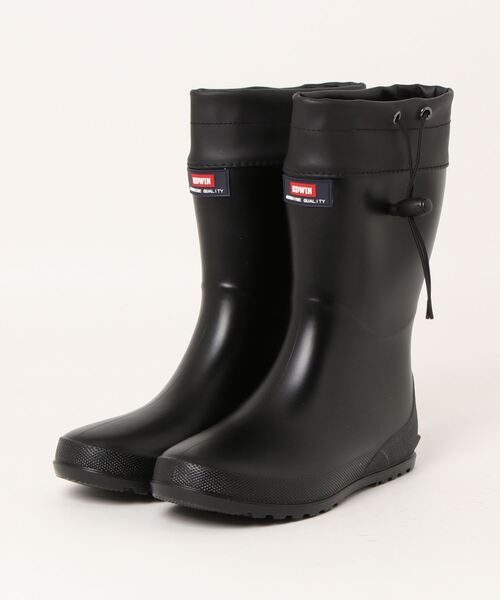 EDWIN（エドウィン）の「【防水】EDWIN ミドル丈レインブーツ（レインシューズ・レディース・グレー/ブラック/ダークブラウン・M/L/LL/S）」の15枚目の写真