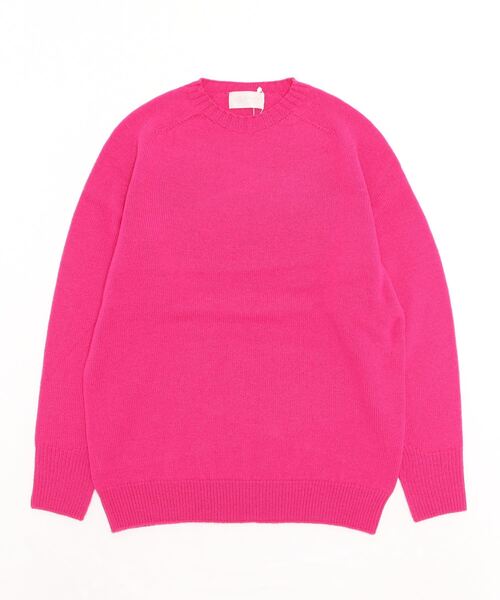 soglia（ソリア）の「SOGLIA/ソリア　WEANERSEAMLESS SWEATER（ニット/セーター・レディース・グリーン/ピンク・M）」の2枚目の写真