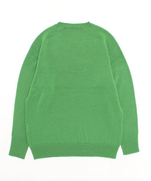 soglia（ソリア）の「SOGLIA/ソリア　WEANERSEAMLESS SWEATER（ニット/セーター・レディース・グリーン/ピンク・M）」の3枚目の写真