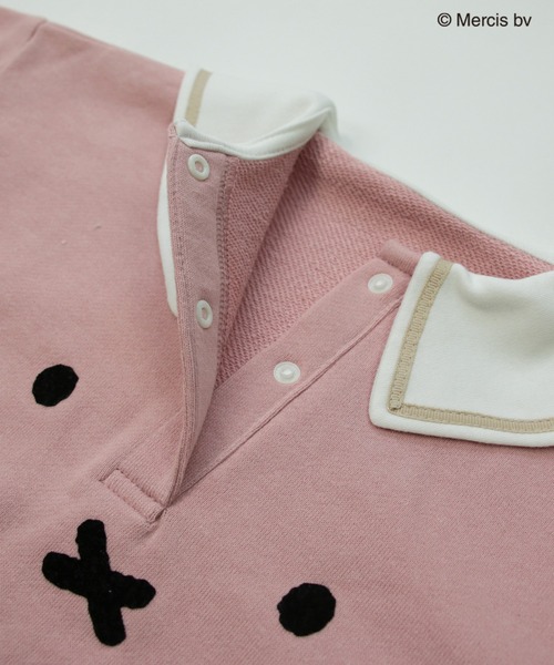 JAM & LINK(ジャムアンドリンク)の「【miffy】 ミッフィー / セーラー襟トレーナー(スウェット・キッズ・B/A/C/D・80cm/90cm/100cm/130cm/110cm/120cm)」の7枚目の写真