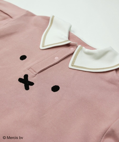 JAM & LINK(ジャムアンドリンク)の「【miffy】 ミッフィー / セーラー襟トレーナー(スウェット・キッズ・B/A/C/D・80cm/90cm/100cm/130cm/110cm/120cm)」の12枚目の写真