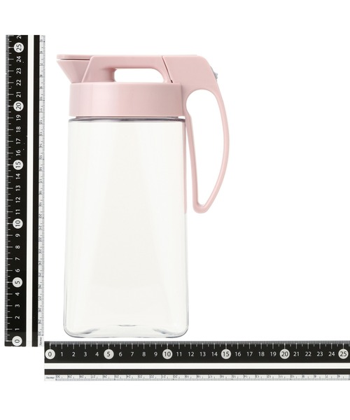 Francfranc(フランフラン)の「タテヨコ兼用・パッキン一体型ジャグ 1.6L ピンク(水筒・レディース・ピンク・FREE)」の2枚目の写真