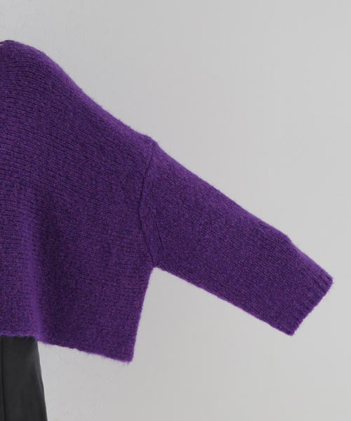 plage（プラージュ）の「アルパカMIXクロップドニット（ニット
