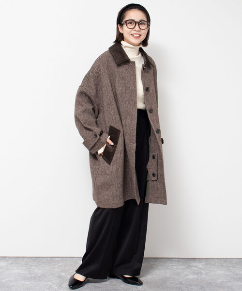 NOLLEY’S（ノーリーズ）の「◇【WEB限定】【TRADITIONAL WEATHERWEAR/トラディショナル ウェザーウェア】MARTON（ステンカラーコート・レディース・ベージュ系その他3・34）」の13枚目の写真