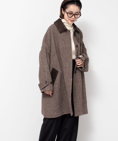 NOLLEY’S（ノーリーズ）の「◇【WEB限定】【TRADITIONAL WEATHERWEAR/トラディショナル ウェザーウェア】MARTON（ステンカラーコート・レディース・ベージュ系その他3・34）」の8枚目の写真