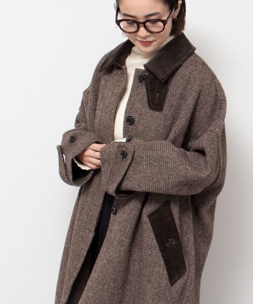 NOLLEY’S（ノーリーズ）の「◇【WEB限定】【TRADITIONAL WEATHERWEAR/トラディショナル ウェザーウェア】MARTON（ステンカラーコート・レディース・ベージュ系その他3・34）」の2枚目の写真