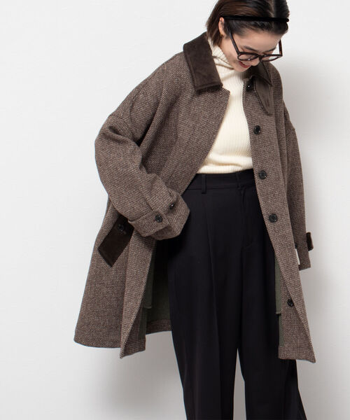 NOLLEY’S（ノーリーズ）の「◇【WEB限定】【TRADITIONAL WEATHERWEAR/トラディショナル ウェザーウェア】MARTON（ステンカラーコート・レディース・ベージュ系その他3・34）」の14枚目の写真