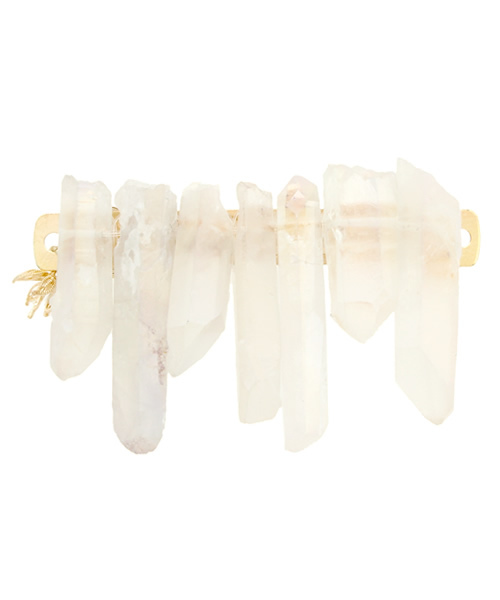 Kastane（カスタネ）の「【Kastane】ストーンバレッタ（その他ヘアアクセサリー・レディース・ゴールド・FREE）」の4枚目の写真