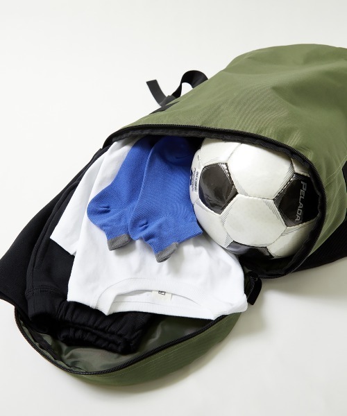 devirock（デビロック）の「親子で使える 3WAY スポーツバッグ(30L)（バックパック/リュック・キッズ・カーキ/ブラック/ラベンダー/その他5/その他6・ONE SIZE）」の15枚目の写真
