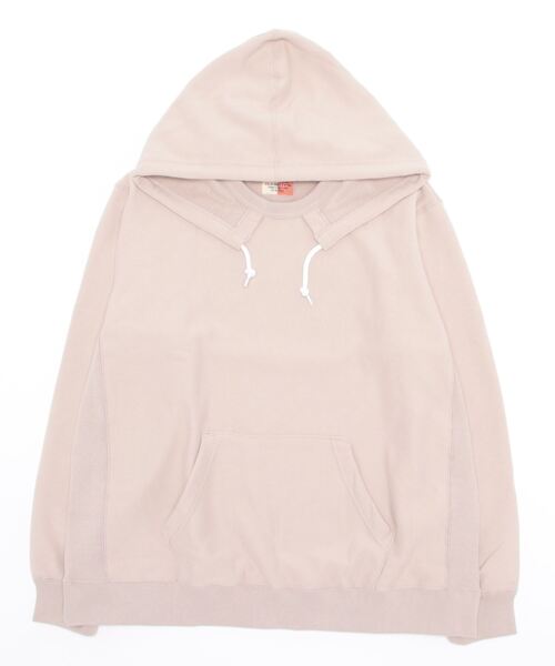 OLD BETTY'S（オールドベティーズ）の「オールドベティーズ【OLD BETTY’S】After Hood Sweat Parka（パーカー・レディース・グリーン/オフホワイト/グレー系その他/グレー・FREE）」の3枚目の写真