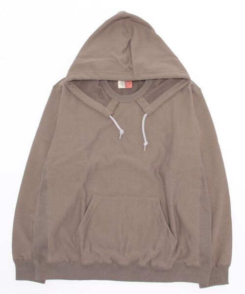 OLD BETTY'S（オールドベティーズ）の「オールドベティーズ【OLD BETTY’S】After Hood Sweat Parka（パーカー・レディース・グリーン/オフホワイト/グレー系その他/グレー・FREE）」の2枚目の写真