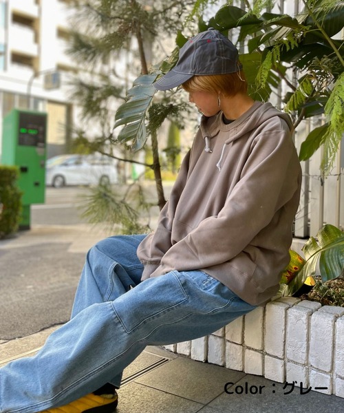 OLD BETTY'S（オールドベティーズ）の「オールドベティーズ【OLD BETTY’S】After Hood Sweat Parka（パーカー・レディース・グリーン/オフホワイト/グレー系その他/グレー・FREE）」の11枚目の写真