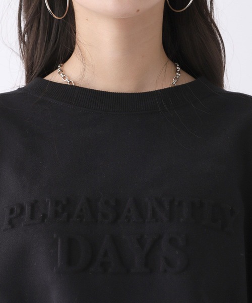 repipi armario（レピピ アルマリオ）の「エンボスロゴスウェット（スウェット・キッズ・ブラック/ホワイト/パープル・SMALL/MEDIUM/LARGE）」の8枚目の写真