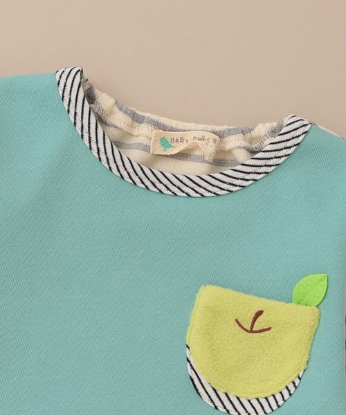 baby cheer（ベイビーチアー）の「りんごトレーナー（スウェット