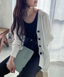 feepur | ミドルオーバーシアーカーディガン(カーディガン/ボレロ)