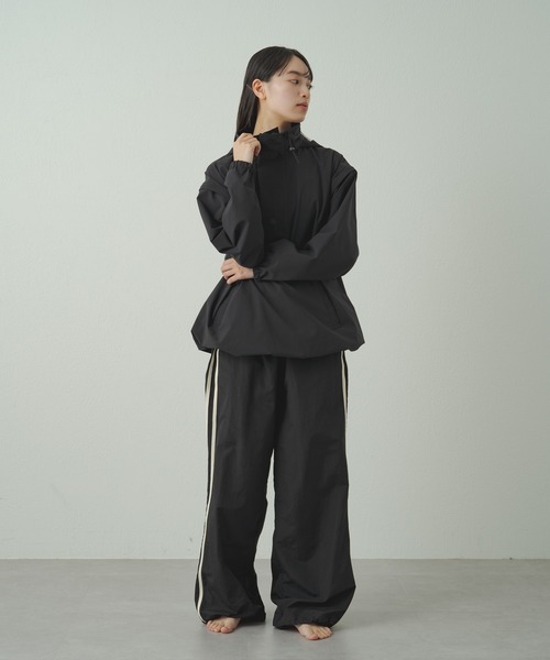 earthy(アーシー)の「【earthy_】ナイロンラインパンツ(その他パンツ・レディース・ベージュ/ブラック・S size/S/M/M size)」の14枚目の写真