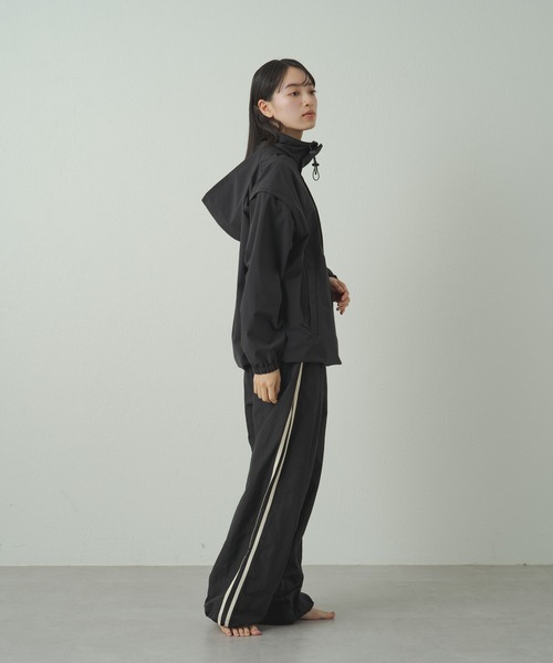 earthy(アーシー)の「【earthy_】ナイロンラインパンツ(その他パンツ・レディース・ベージュ/ブラック・S size/S/M/M size)」の16枚目の写真