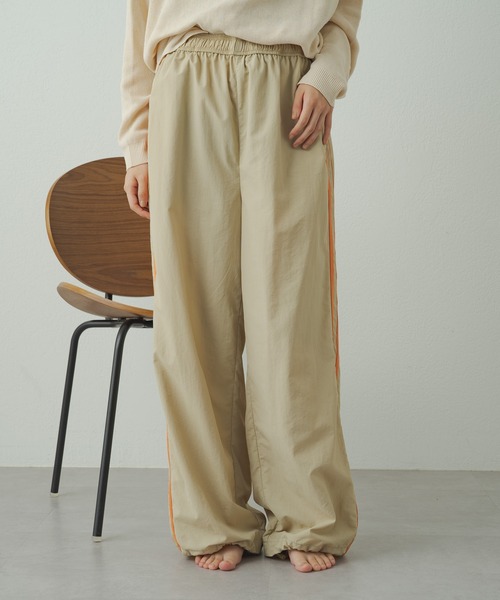 earthy（アーシー）の「【earthy_】ナイロンラインパンツ（その他