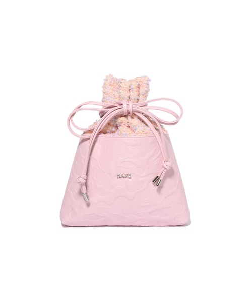 A BATHING APE（アベイシングエイプ）の「SOLID CAMO DRAWSTRING BAG L