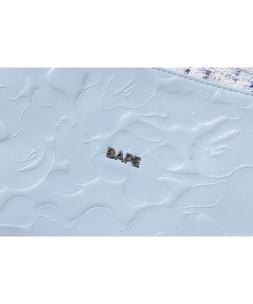 A BATHING APE（アベイシングエイプ）の「SOLID CAMO DRAWSTRING BAG L（ハンドバッグ・レディース・ピンク/イエロー/サックスブルー・FREE）」の8枚目の写真