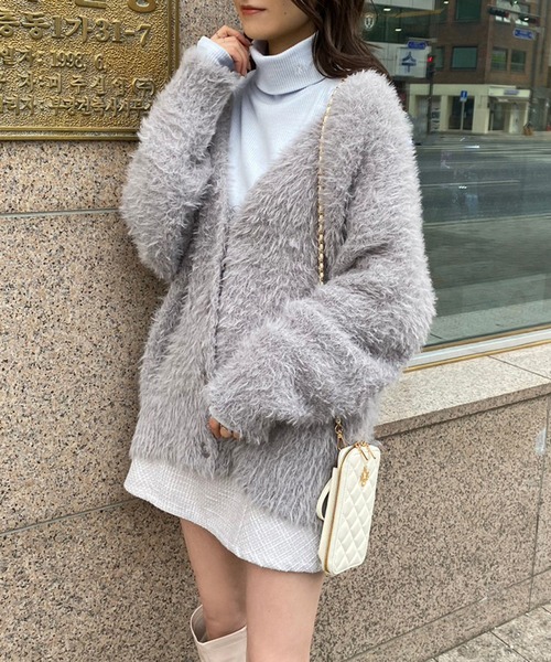 one after another NICE CLAUP(ワンアフターアナザーナイスクラップ)の「NCイニシャルハイネックトップス(Tシャツ/カットソー・レディース・オフホワイト/サックスブルー/ベージュ系その他/ピンク系その他/ブラック系その他・FREE)」の13枚目の写真