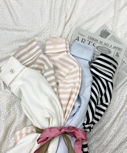 セール】NCイニシャルハイネックトップス（Tシャツ/カットソー）｜one