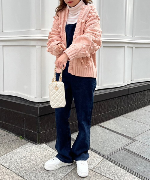 one after another NICE CLAUP(ワンアフターアナザーナイスクラップ)の「NCイニシャルハイネックトップス(Tシャツ/カットソー・レディース・オフホワイト/サックスブルー/ベージュ系その他/ピンク系その他/ブラック系その他・FREE)」の21枚目の写真