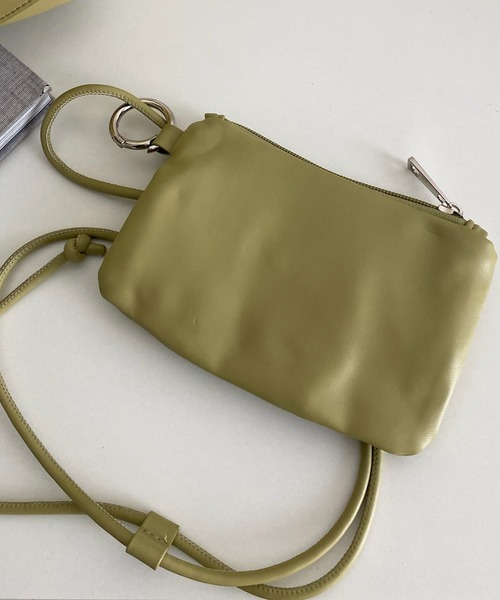 DouDou(ドゥドゥ)の「パッチワークボンディング2WAYトート(トートバッグ・レディース・グリーン/ブラック・FREE)」の12枚目の写真