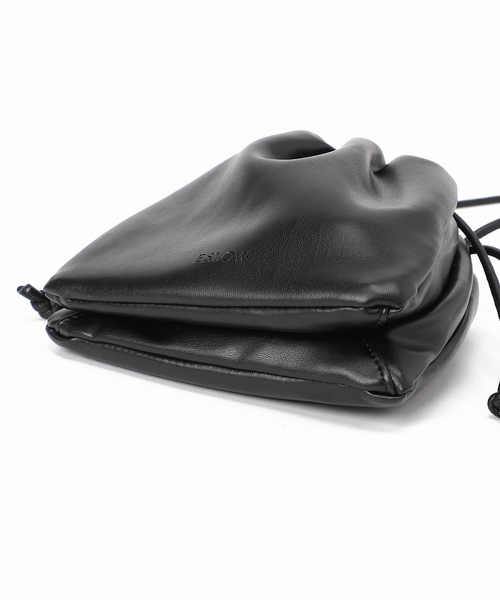IENA 【ESLOW/エスロー】 ドローストリングショルダーバッグ◆ ESLOW/エスロー】ドローストリングショルダーバッグ◇｜フォー