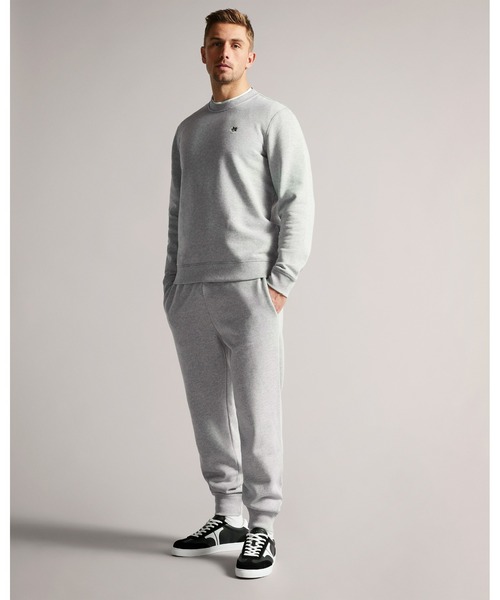 Ted Baker（テッドベーカー）の「HATTON オーガニックコットン スウェットシャツ（スウェット・メンズ・ライトグレー・2/5/3/4）」の6枚目の写真