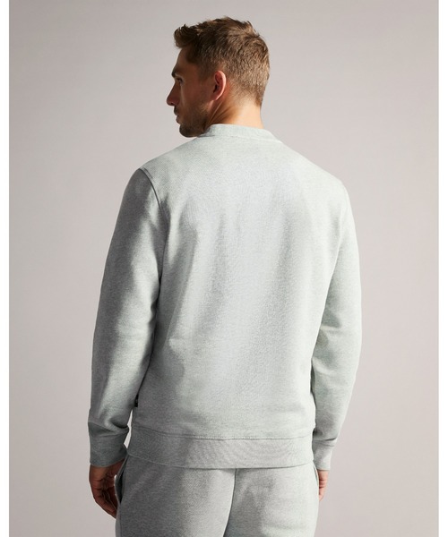 Ted Baker（テッドベーカー）の「HATTON オーガニックコットン スウェットシャツ（スウェット・メンズ・ライトグレー・2/5/3/4）」の7枚目の写真