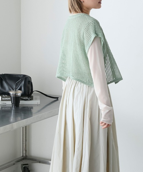 PEACE NOW ベスト　カーディガン PEACE NOW ベスト カーディガン